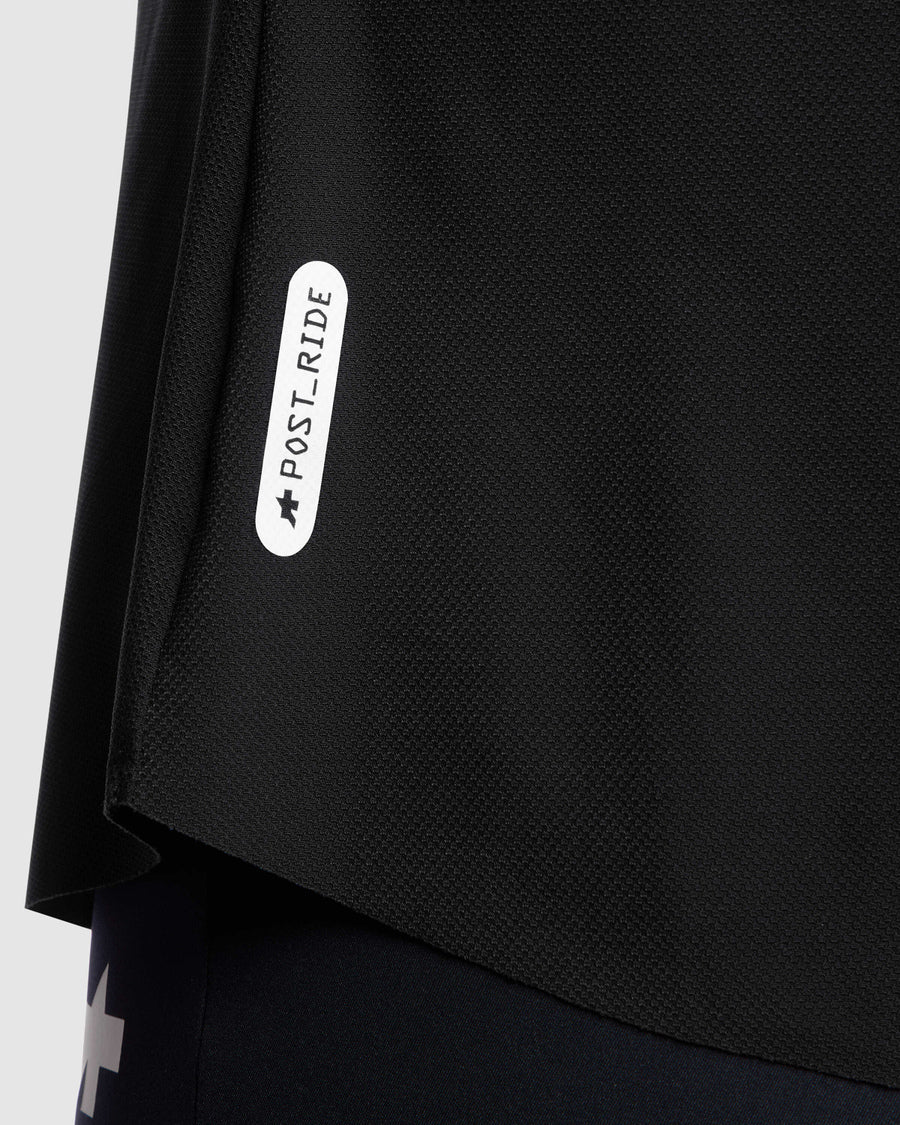 Maillot ASSOS TACTICA POST RIDE T5 Manga Corta Mujer Negro
