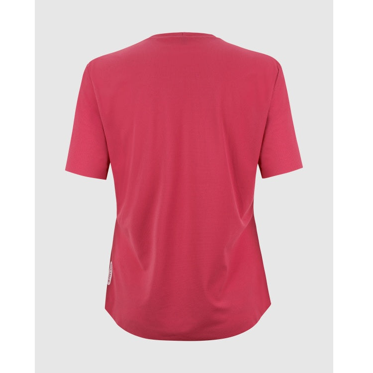 Maillot ASSOS TACTICA POST RIDE T5 Mujer Manga Corta Berry