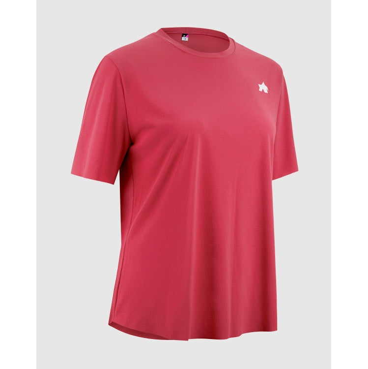 Maillot ASSOS TACTICA POST RIDE T5 Mujer Manga Corta Berry