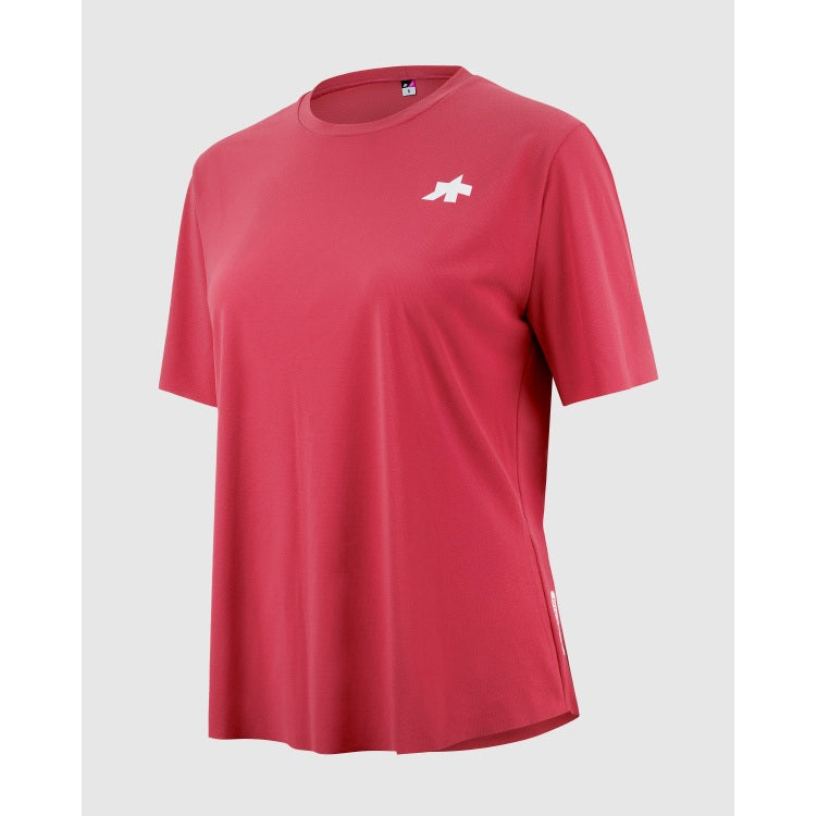 Maillot ASSOS TACTICA POST RIDE T5 Mujer Manga Corta Berry