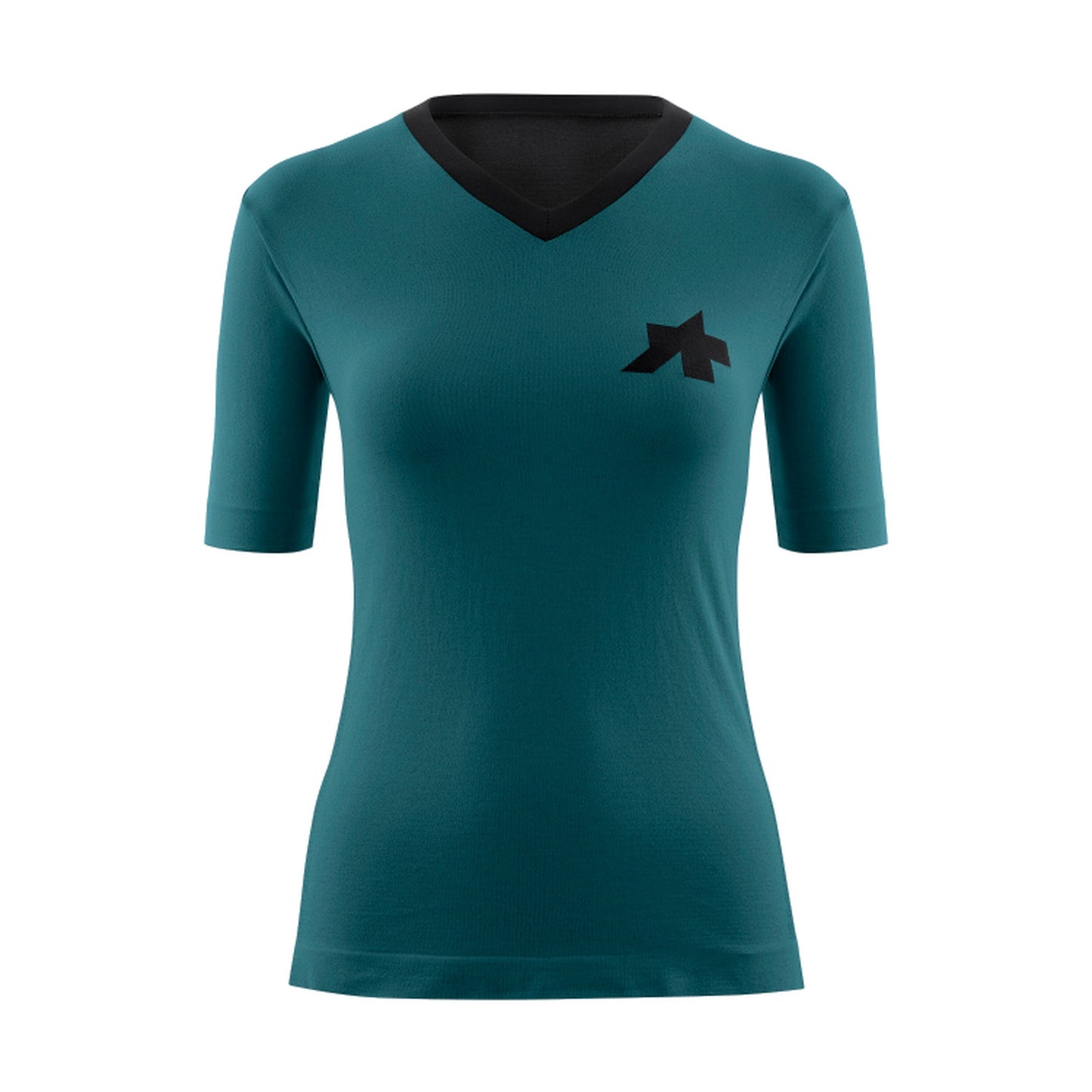 Maillot ASSOS TACTICA TECH T5 de manga corta para mujer, verde
