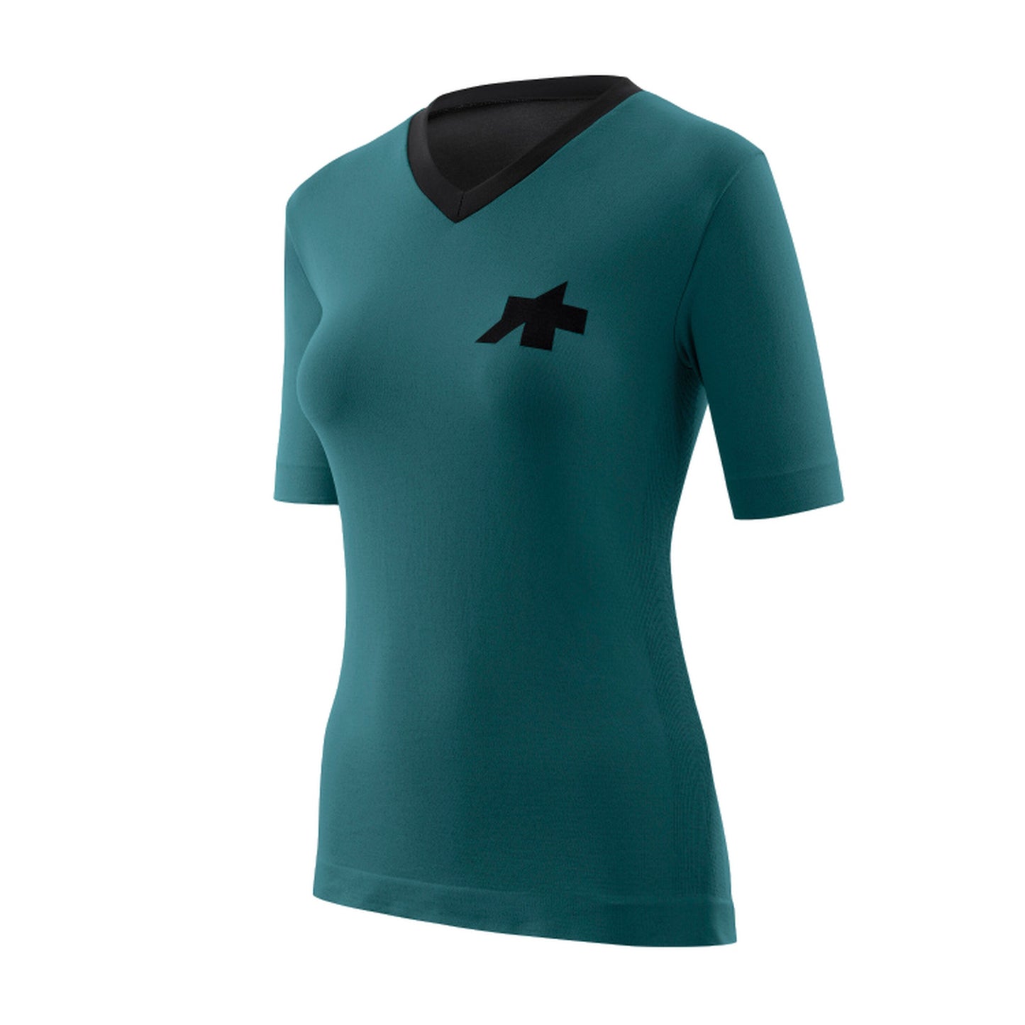 Maillot ASSOS TACTICA TECH T5 de manga corta para mujer, verde