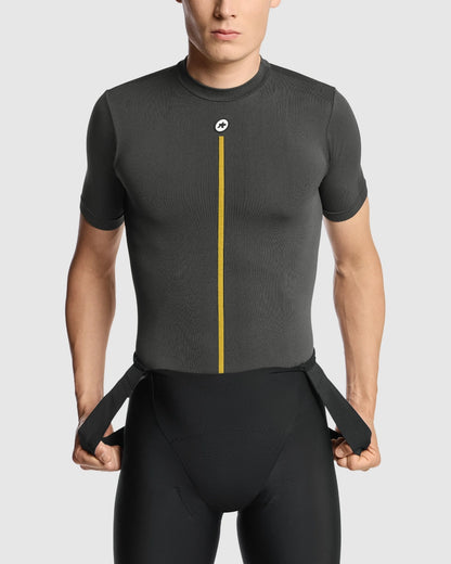Ropa Interior ASSOS SPRING FALL P1 Manches Courtes Gris
