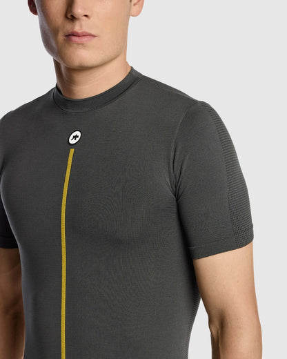 Ropa Interior ASSOS SPRING FALL P1 Manches Courtes Gris