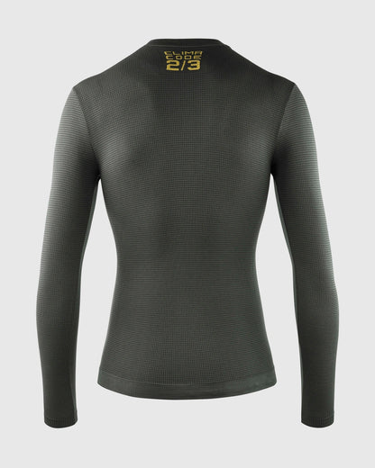Ropa Interior ASSOS SPRING FALL P1 Manga Larga Gris