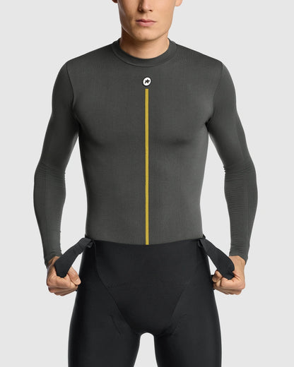 Ropa Interior ASSOS SPRING FALL P1 Manga Larga Gris