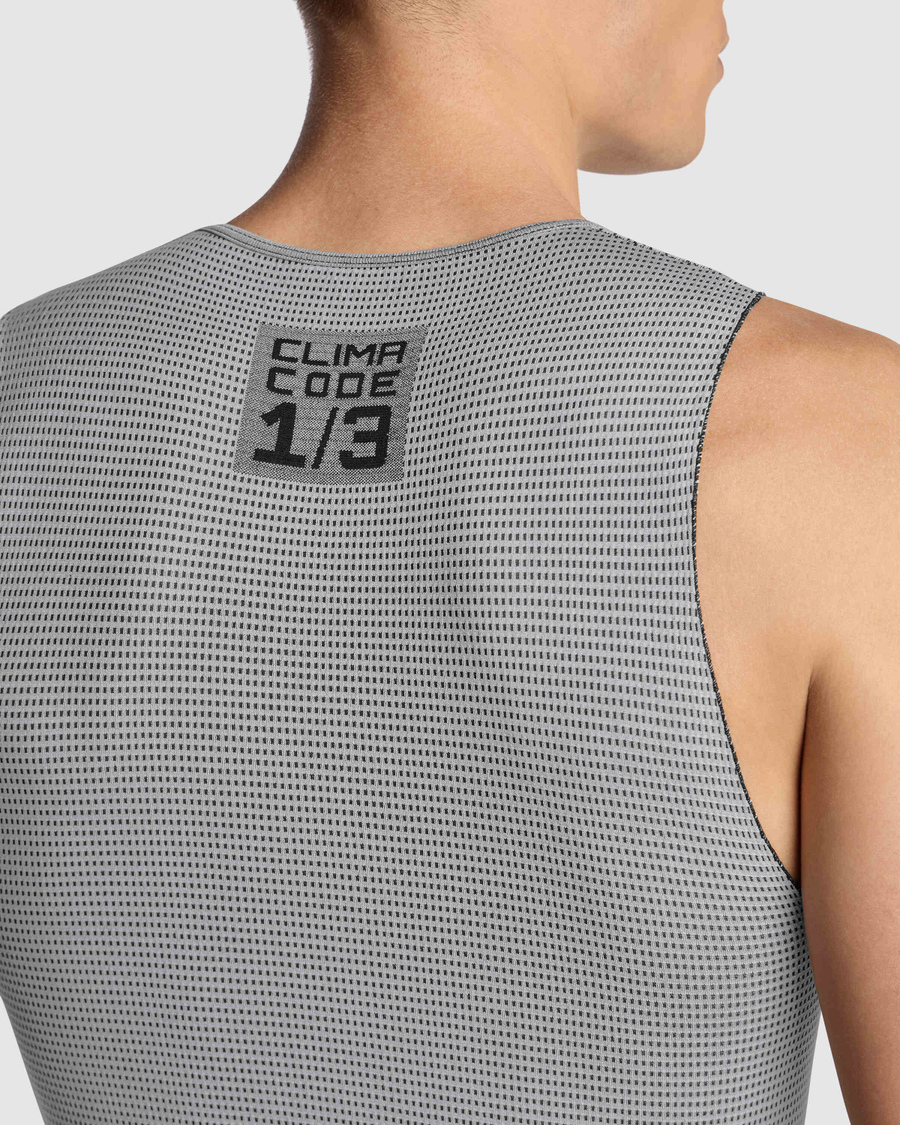 ASSOS NS SKIN LAYER P1 Ropa interior sin mangas Gris