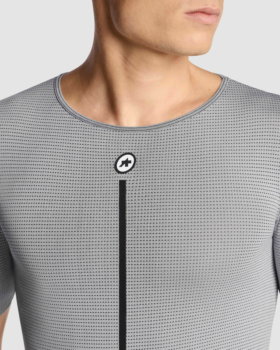 ASSOS NS SKIN LAYER P1 Ropa interior manga corta Gris