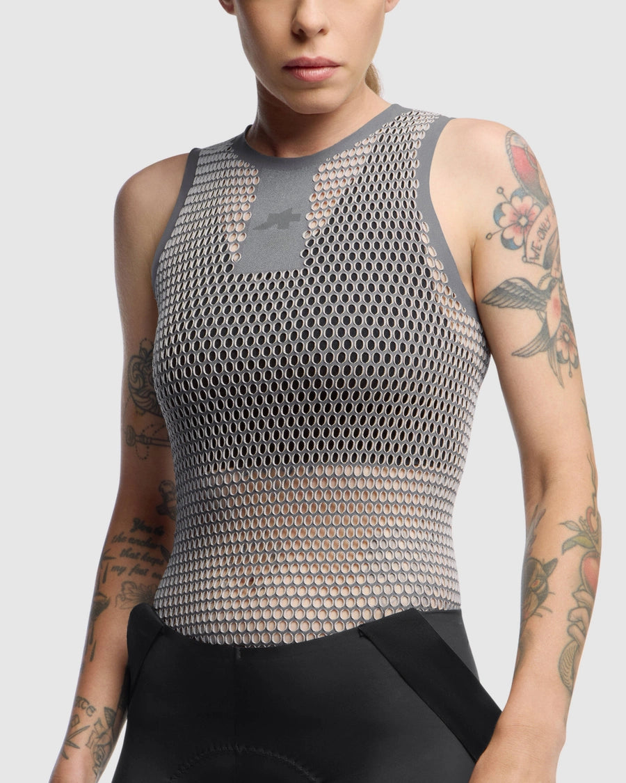 ASSOS EQUPE NS SKIN P1 Ropa interior sin mangas Gris