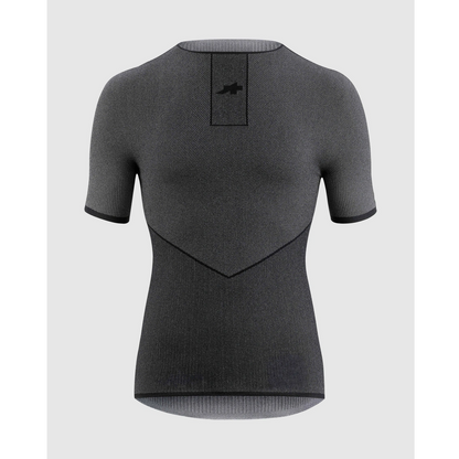 Camiseta interior de manga corta ASSOS EQUIPE SPRING FALL P1 Negro