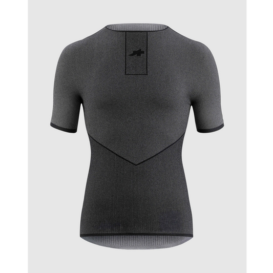 Camiseta interior de manga corta ASSOS EQUIPE SPRING FALL P1 Negro
