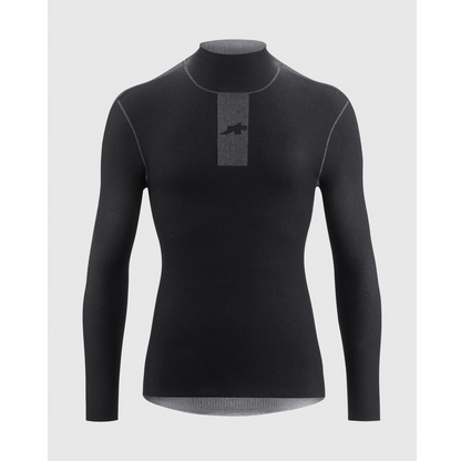 Camiseta interior ASSOS EQUIPE WINTER P1 de manga larga negra