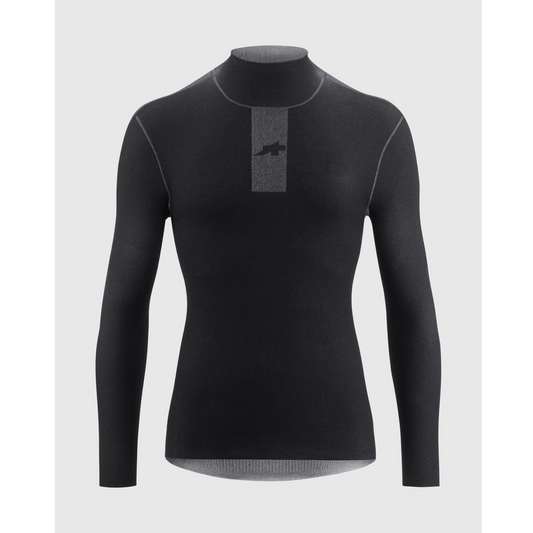 Camiseta interior ASSOS EQUIPE WINTER P1 de manga larga negra