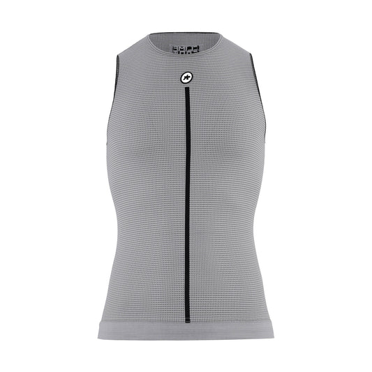 Ropa interior ASSOS NS SKIN LAYER P1 sin mangas, gris