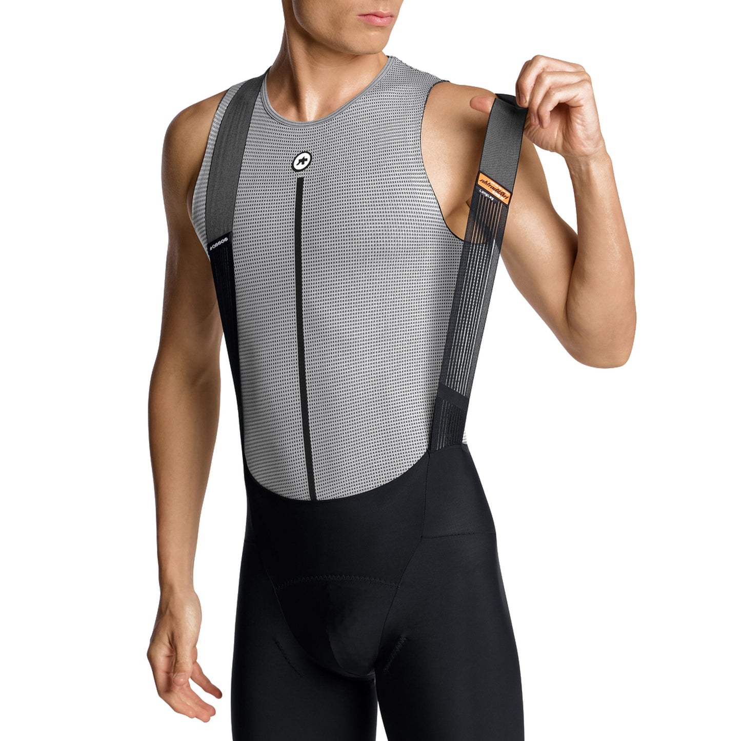 Ropa interior ASSOS NS SKIN LAYER P1 sin mangas, gris