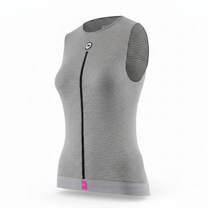 Ropa Interior ASSOS NS SKIN LAYER P1 Sin Mangas Mujer Gris