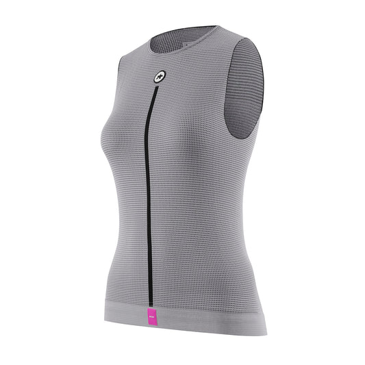 ASSOS NS SKIN LAYER P1 Ropa interior sin mangas para mujer Gris