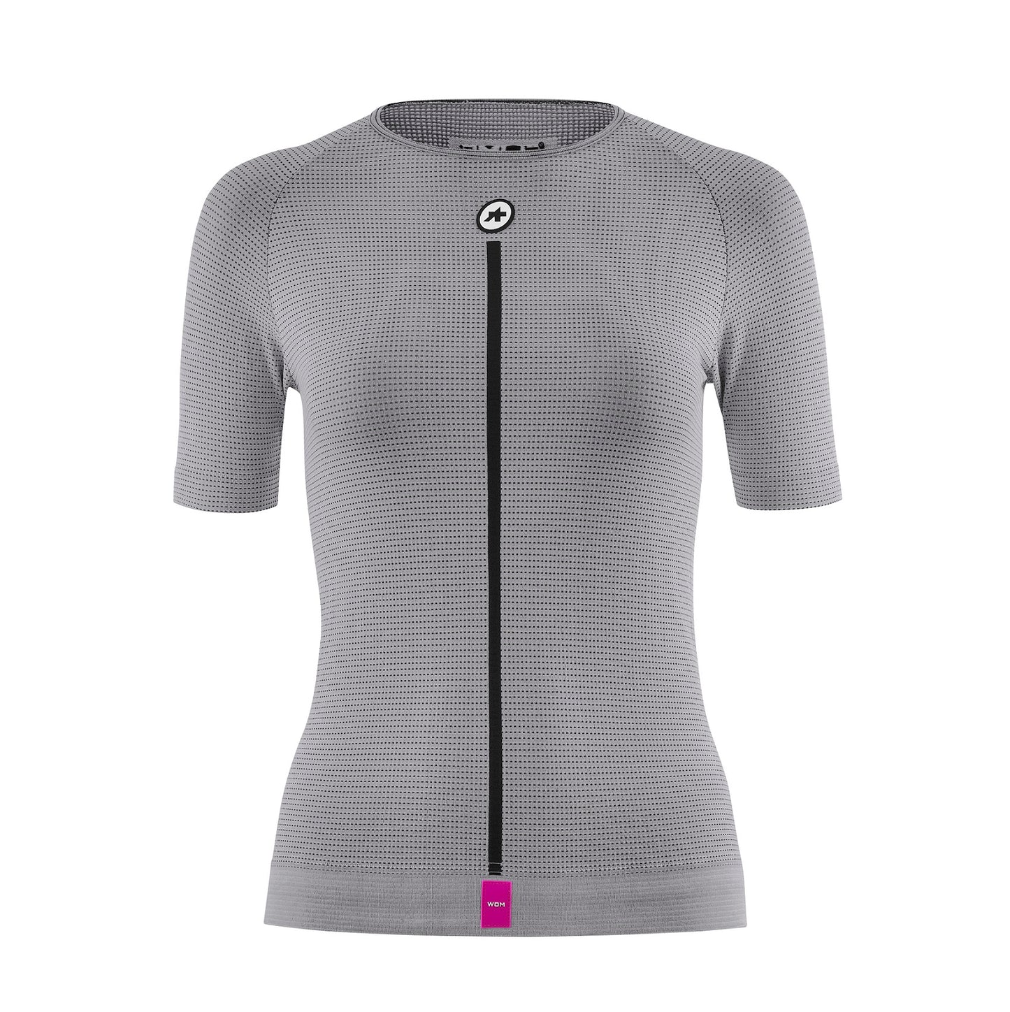 ASSOS NS SKIN LAYER P1 Ropa interior mujer manga corta Gris