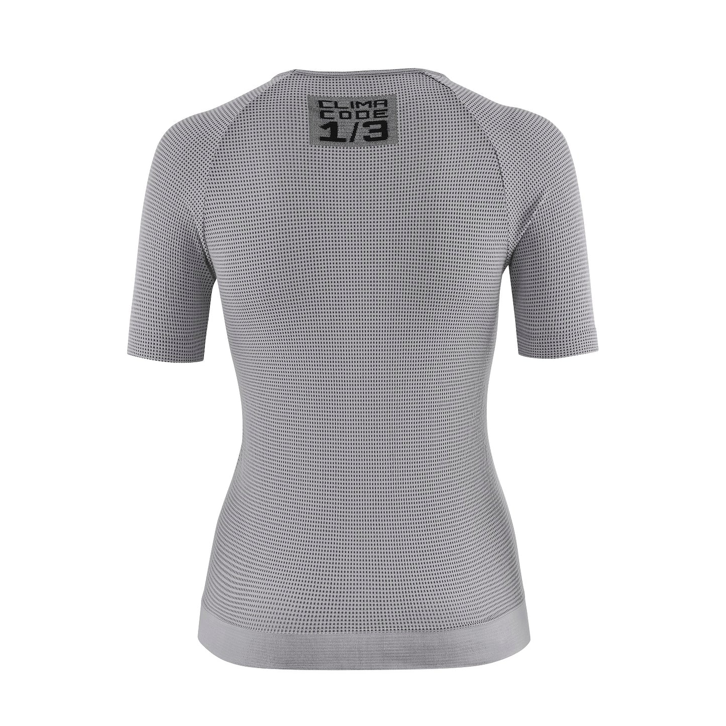 ASSOS NS SKIN LAYER P1 Ropa interior mujer manga corta Gris