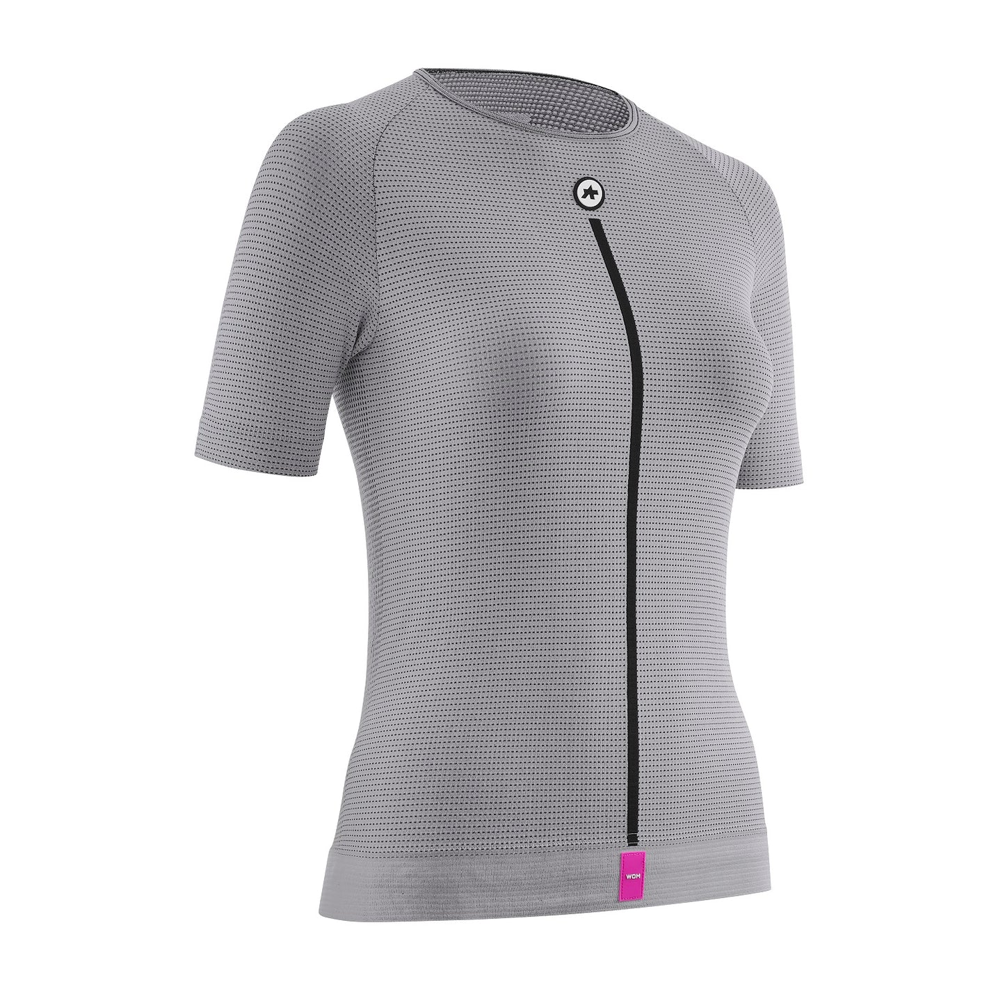 ASSOS NS SKIN LAYER P1 Ropa interior mujer manga corta Gris