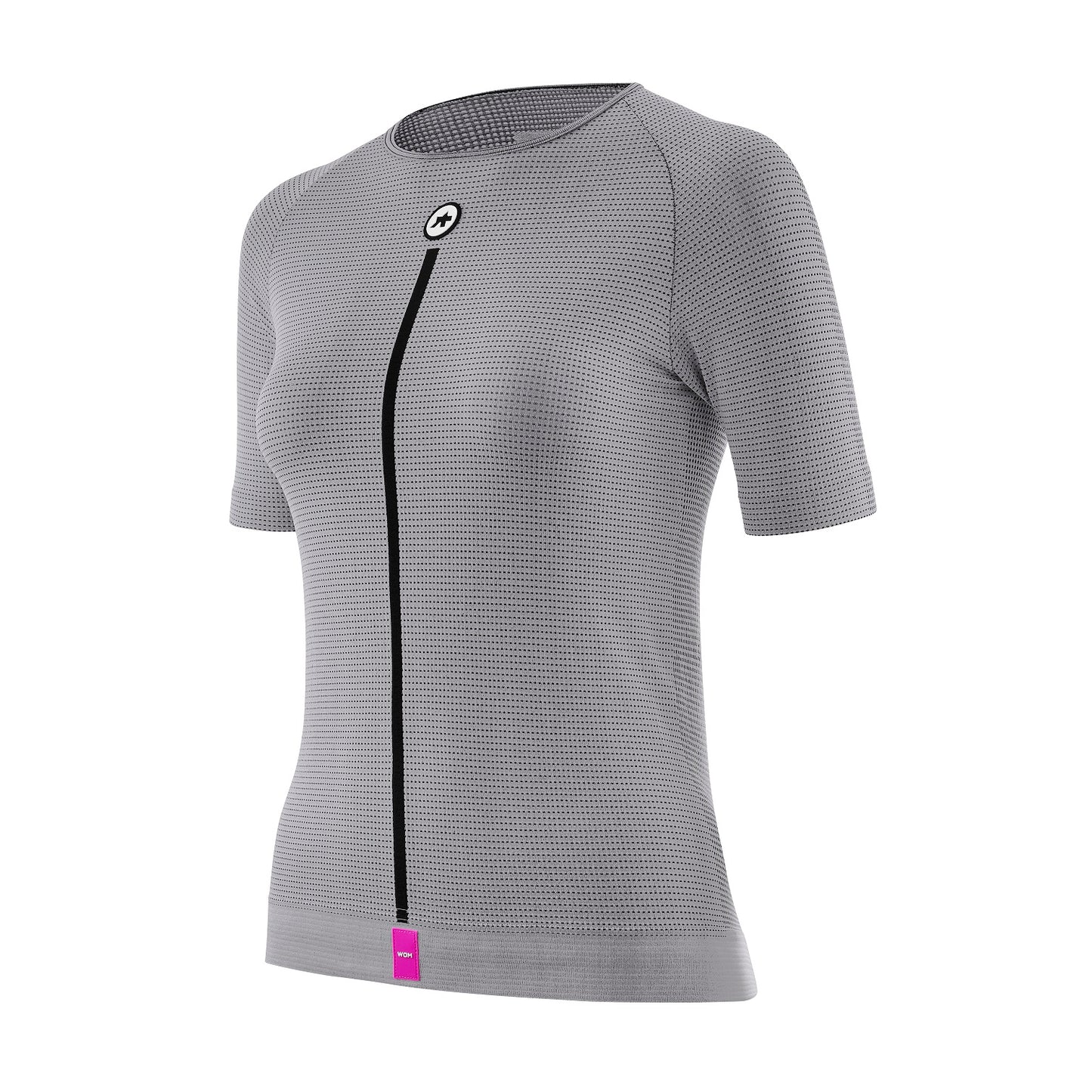 ASSOS NS SKIN LAYER P1 Ropa interior mujer manga corta Gris