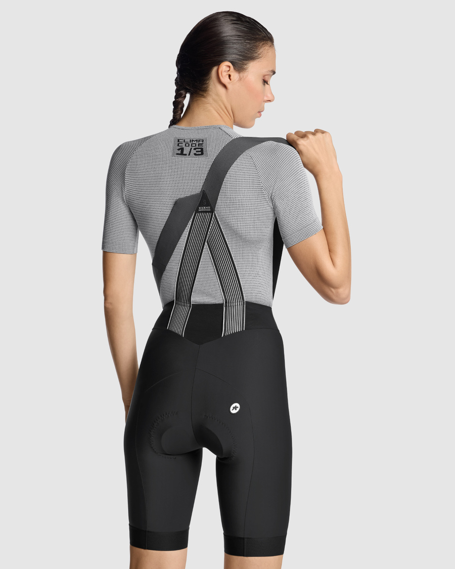 ASSOS NS SKIN LAYER P1 Ropa interior mujer manga corta Gris