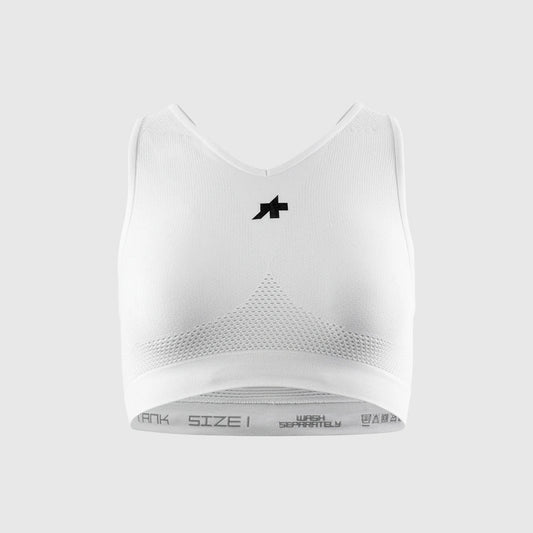 Sujetador ASSOS CROPPED P1 Blanco