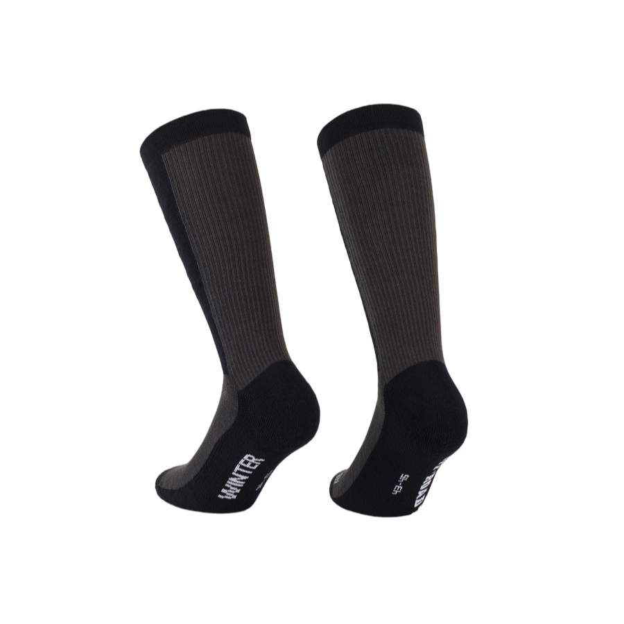 ASSOS TRAIL WINTER Calcetines T3 Negro