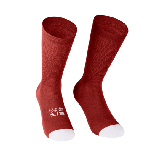 Calcetines ASSOS ENDURANCE S11 Rojo