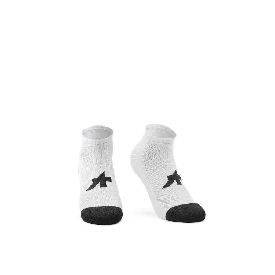Calcetines ASSOS ENDURANCE LOW S11 Blancos