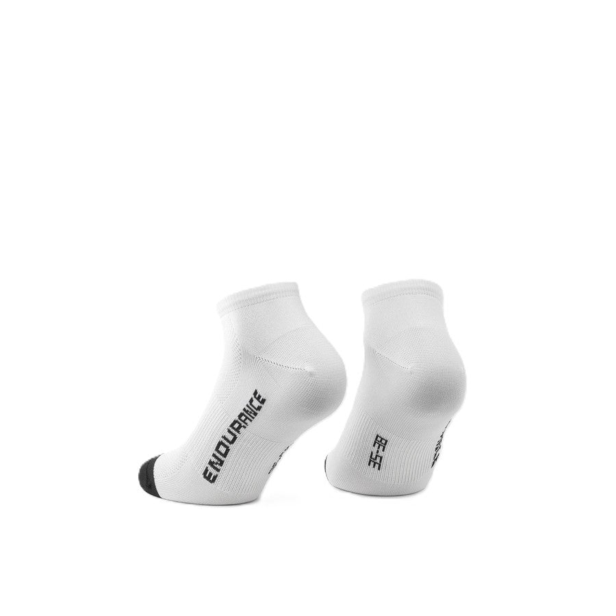 Calcetines ASSOS ENDURANCE LOW S11 Blancos