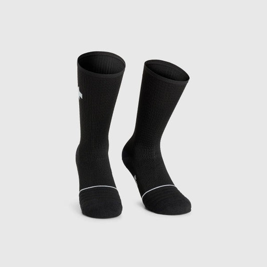 Calcetines ASSOS EQUIPE SPRING FALL P1 Negro