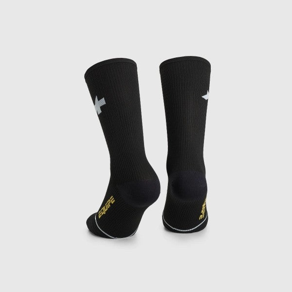Calcetines ASSOS EQUIPE SPRING FALL P1 Negro