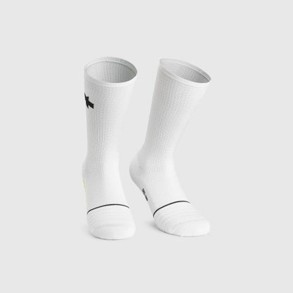Calcetines ASSOS EQUIPE SPRING FALL P1 Blanco