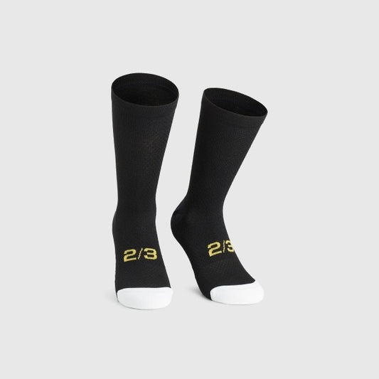 Calcetines ASSOS SPRING FALL P3 Negro