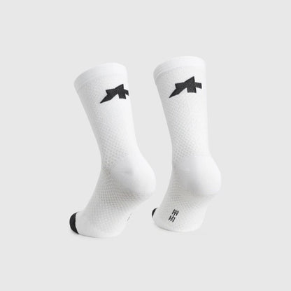 Calcetines ASSOS SPRING FALL P3 Blanco