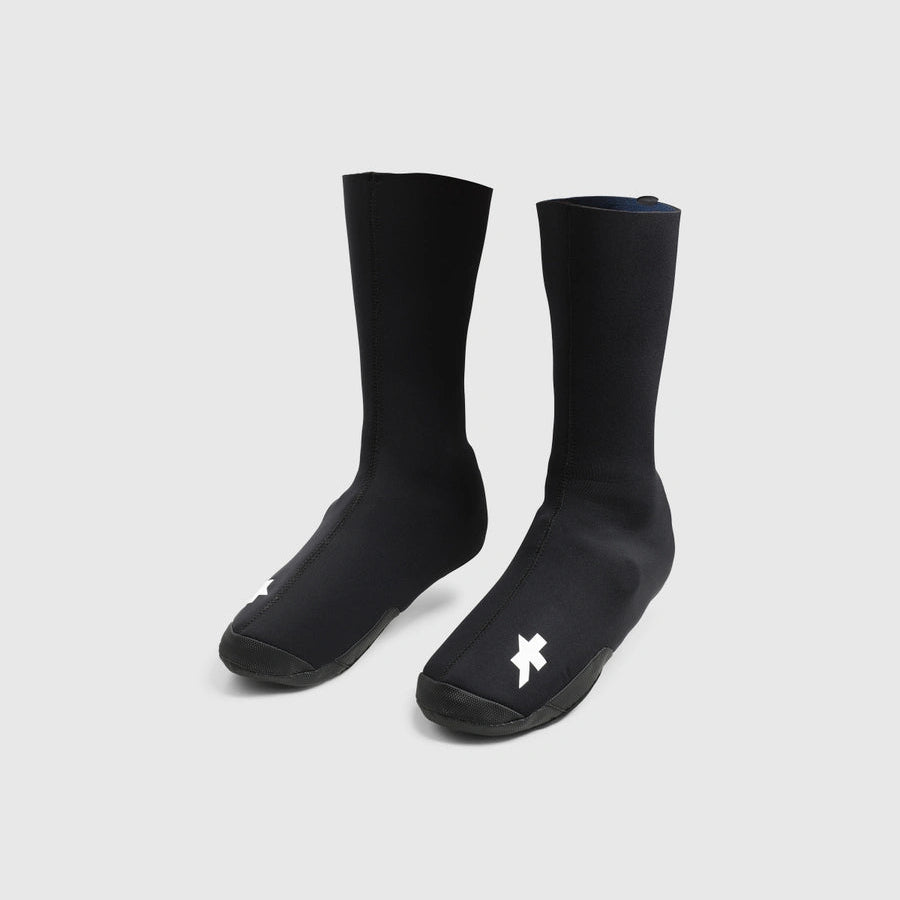 Cubrezapatillas ASSOS THERMO RAIN P1 Negro