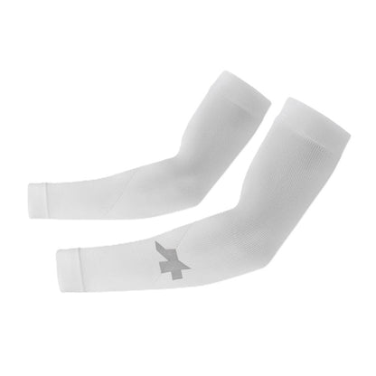 Manguitos ASSOS SUMMER ARM UV PROTECTOR P1 Blanco