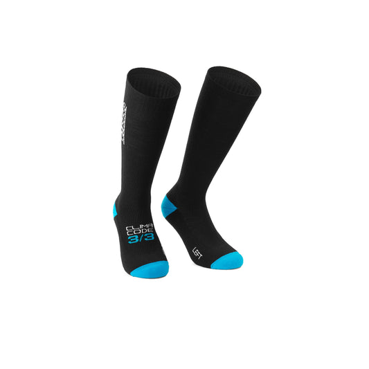Calcetines ASSOS ULTRAZ WINTER FUGU Negro