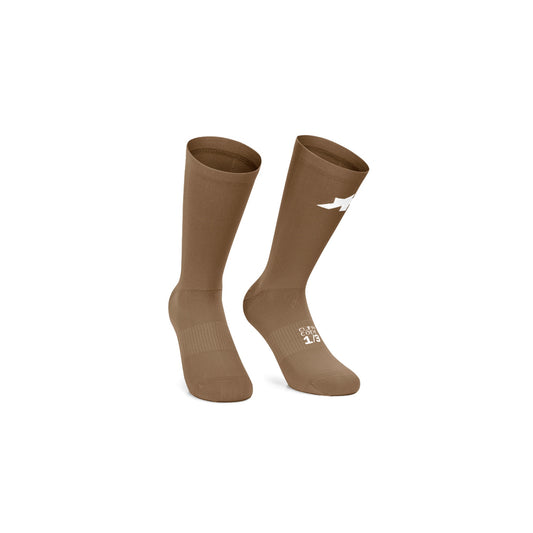 Calcetines ASSOS RACING S11 Marrón