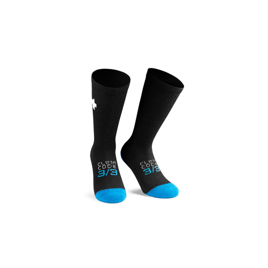 Calcetines ASSOS ULTRAZ WINTER Negro