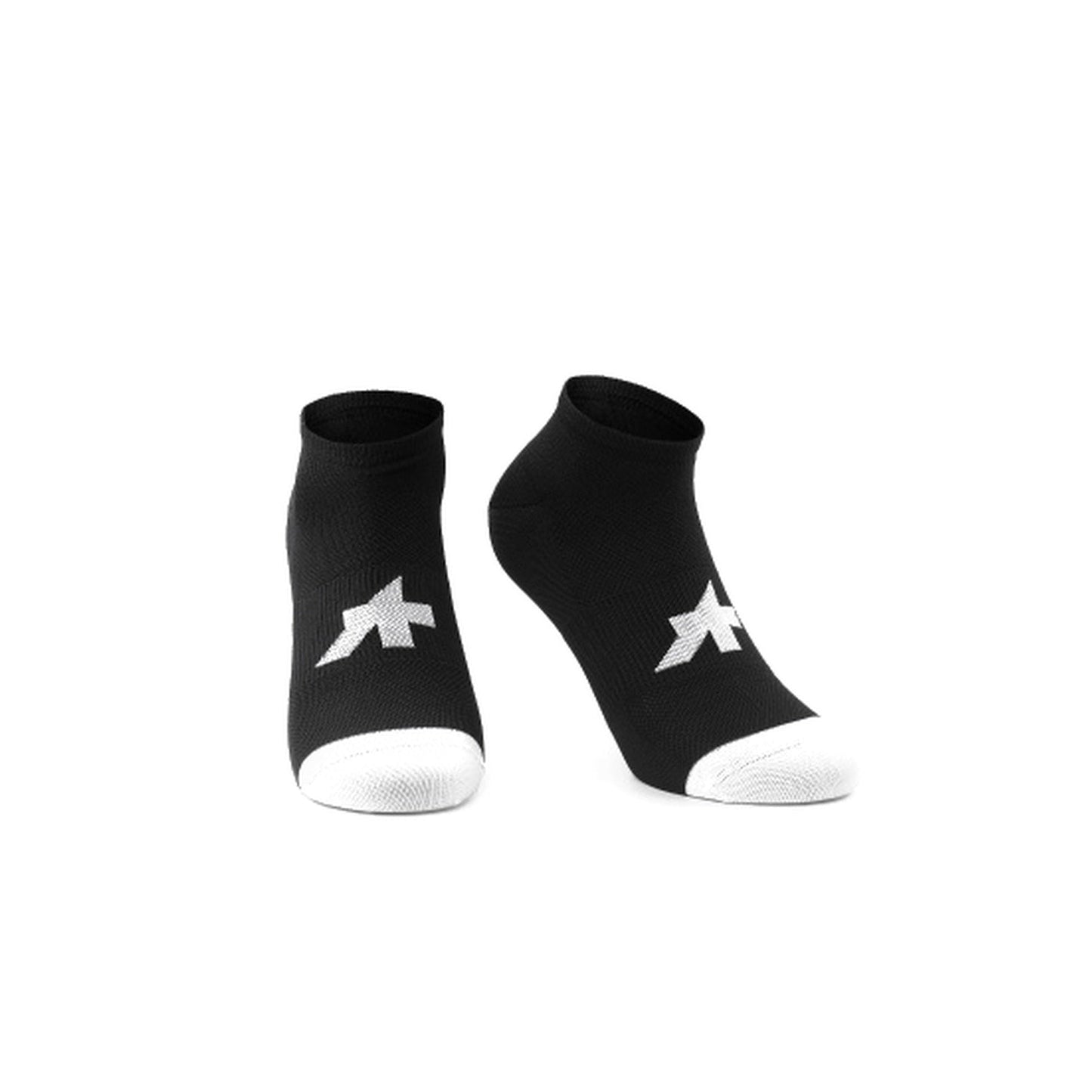 Calcetines ASSOS RS SUPERLEGER LOW Negro