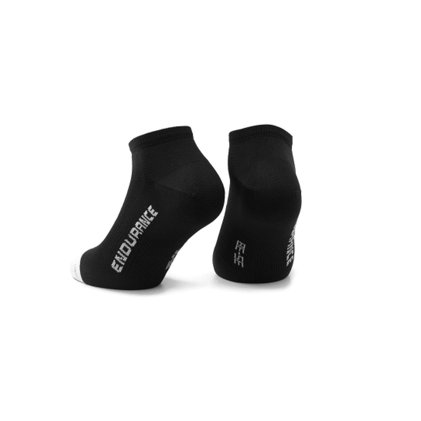 Calcetines ASSOS RS SUPERLEGER LOW Negro