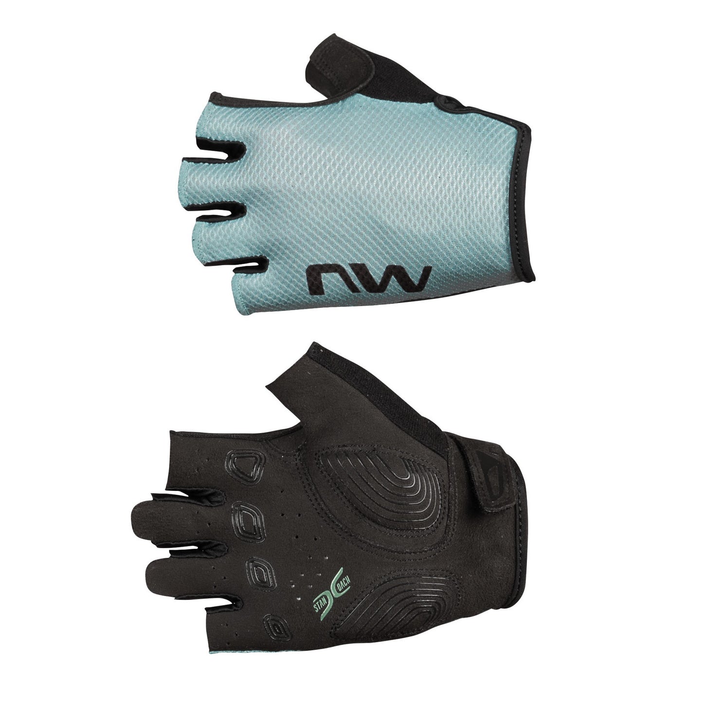 NORTHWAVE ACTIVE Guantes cortos para mujer Sage Green