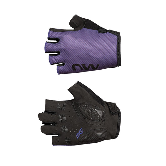 NORTHWAVE ACTIVE Guantes cortos para mujer Morado