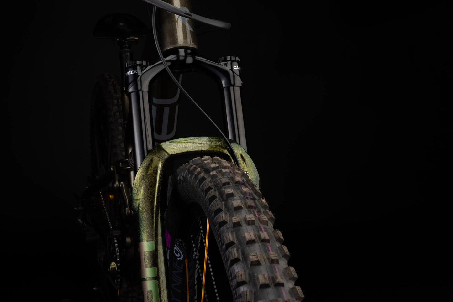 Horquilla CANE CREEK HELM MKII AIR 29" cónica, eje 15x110 mm Boost Aurora
