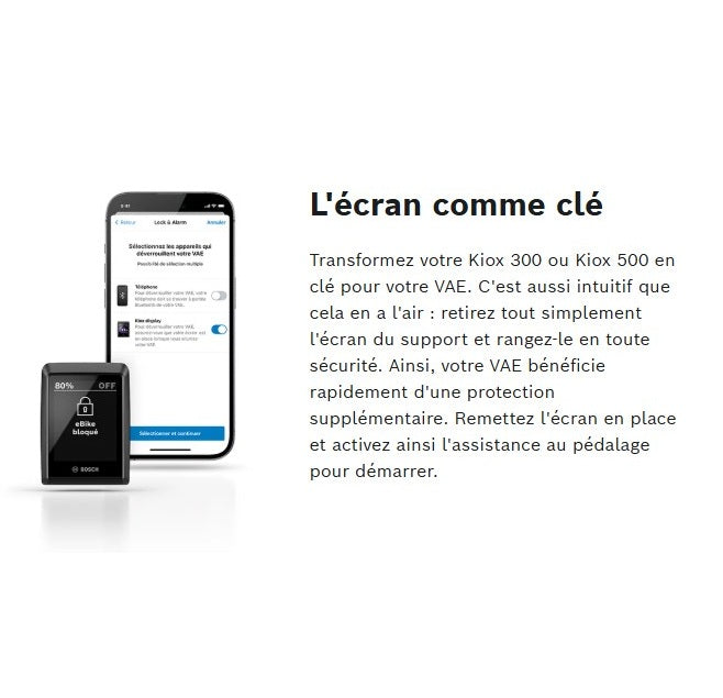 Pantalla BOSCH KIOX 500