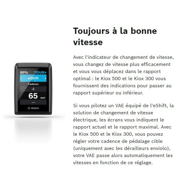Pantalla BOSCH KIOX 500