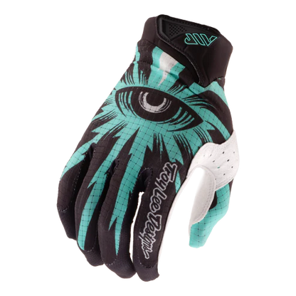Guantes TROY LEE DESIGNS AIR CYCLOPS Carbon/Real Teal