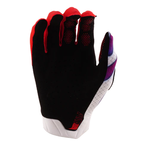TROY LEE DESIGNS AIR OVERSPRAY Guantes Blanco/Morado